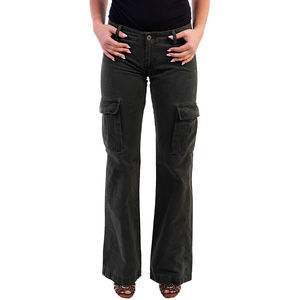 Acquaverde Pants Women size 27 Dark Green